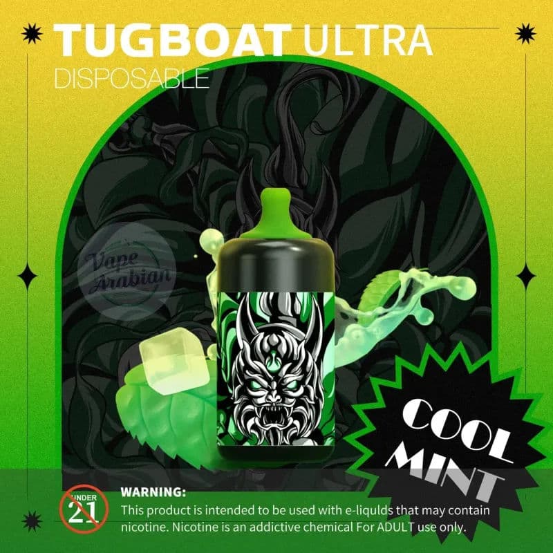 Cool Mint TUGBOAT ULTRA Cool Mint TUGBOAT ULTRA - Vape Lab