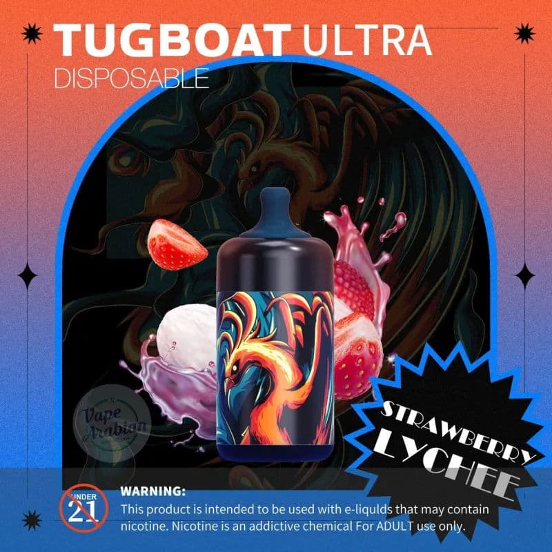 Strawberry Lychee TUGBOAT ULTRA Strawberry Lychee TUGBOAT ULTRA - Vape Lab