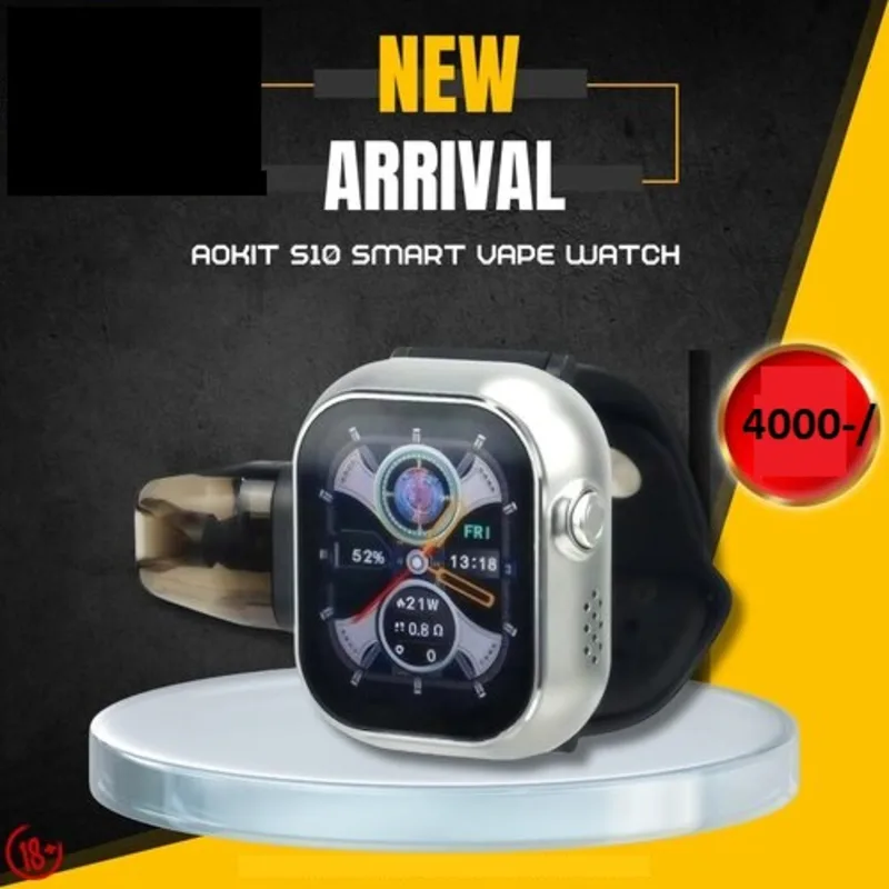 S10 Smart Vape Watch 🔞 S10 Smart Vape Watch 🔞 - Vape Lab