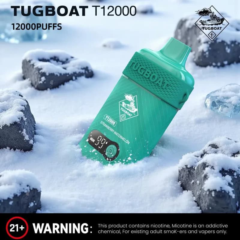 Strawberry Watermelon Tugboat T12000 Strawberry Watermelon Tugboat T12000 - Vape Lab