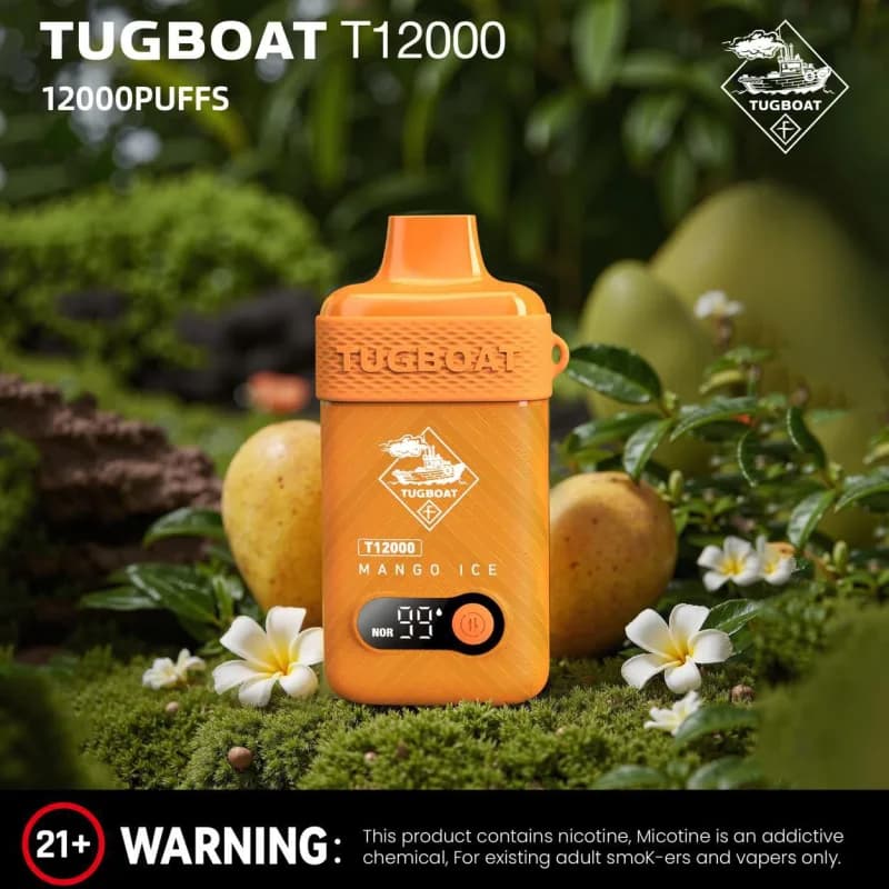 Mango Ice Tugboat T12000 Mango Ice Tugboat T12000 - Vape Lab