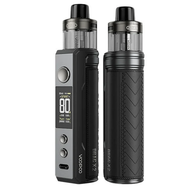 VooPoo Drag X2 Spray Black VooPoo Drag X2 Spray Black - Vape Lab