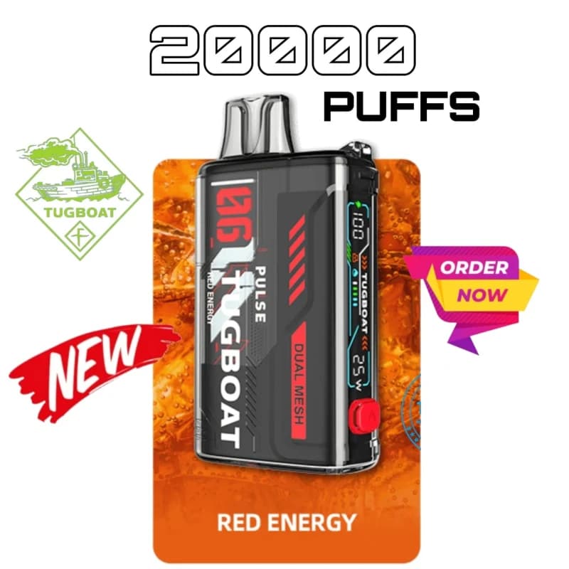 Red Energy Tugboat Pulse Red Energy Tugboat Pulse - Vape Lab