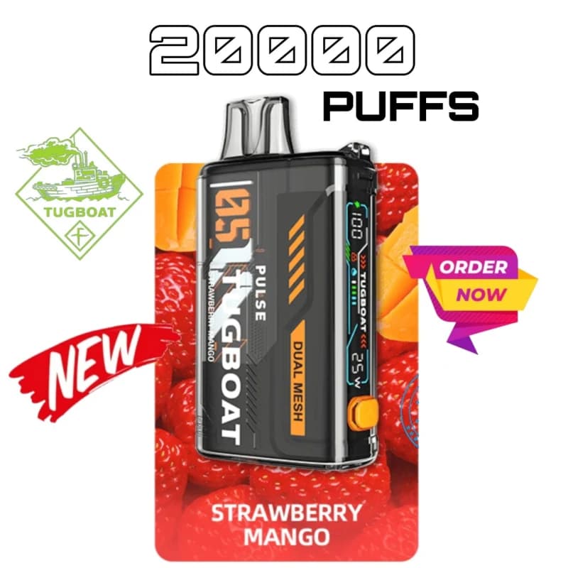 Strawberry Mango Tugboat Pulse Strawberry Mango Tugboat Pulse - Vape Lab
