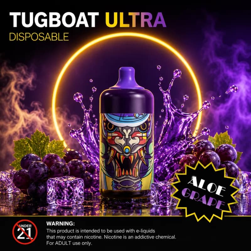 Aloe Grape TUGBOAT ULTRA Aloe Grape TUGBOAT ULTRA - Vape Lab
