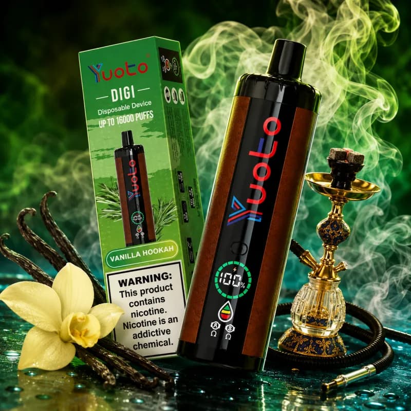 Vanilla Hookah Yuoto Digi 15K PUFFS Vanilla Hookah Yuoto Digi 15K PUFFS - Vape Lab